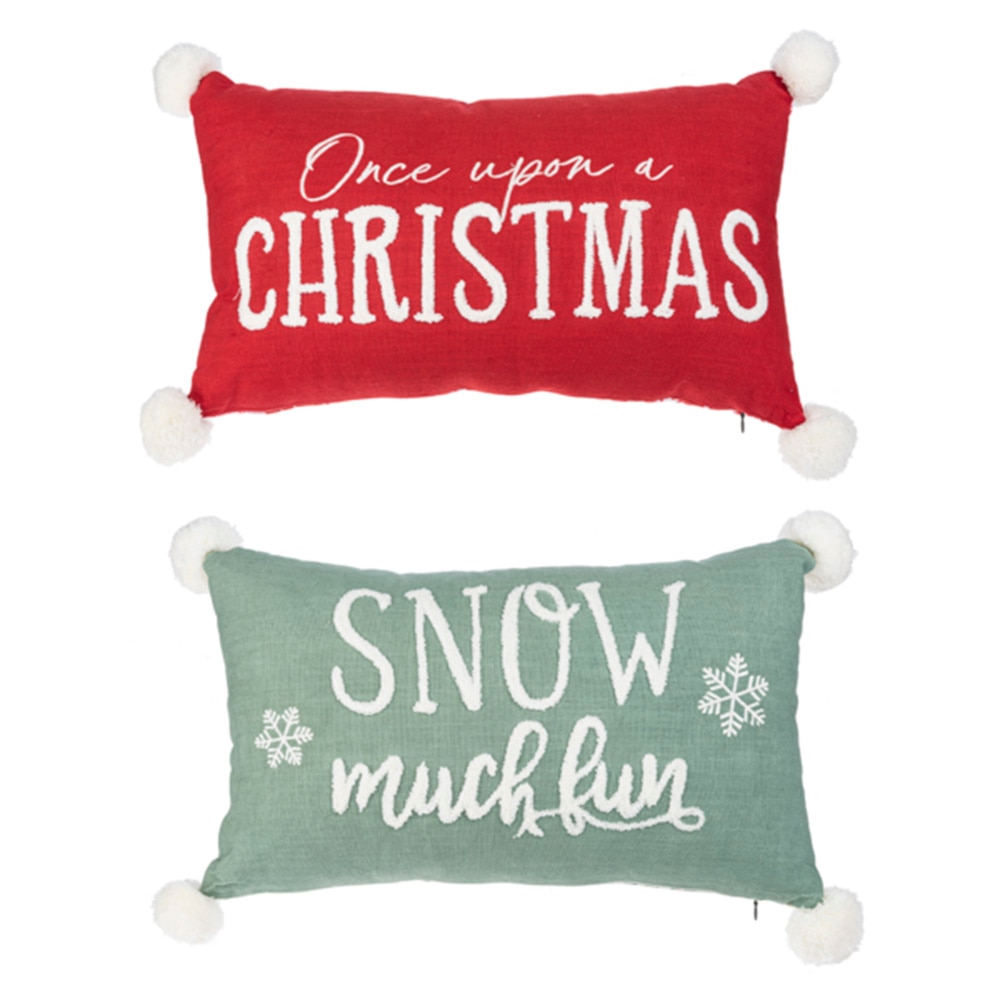 Midwest, Blankets & Pillows, Gifts, 2024, Holiday, Cheer, Pillows, Snow Much Fun & Once Upon, 824497